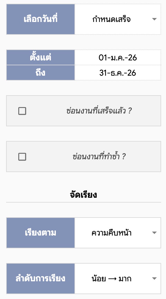 บอร์ดแสดงสถานะงาน